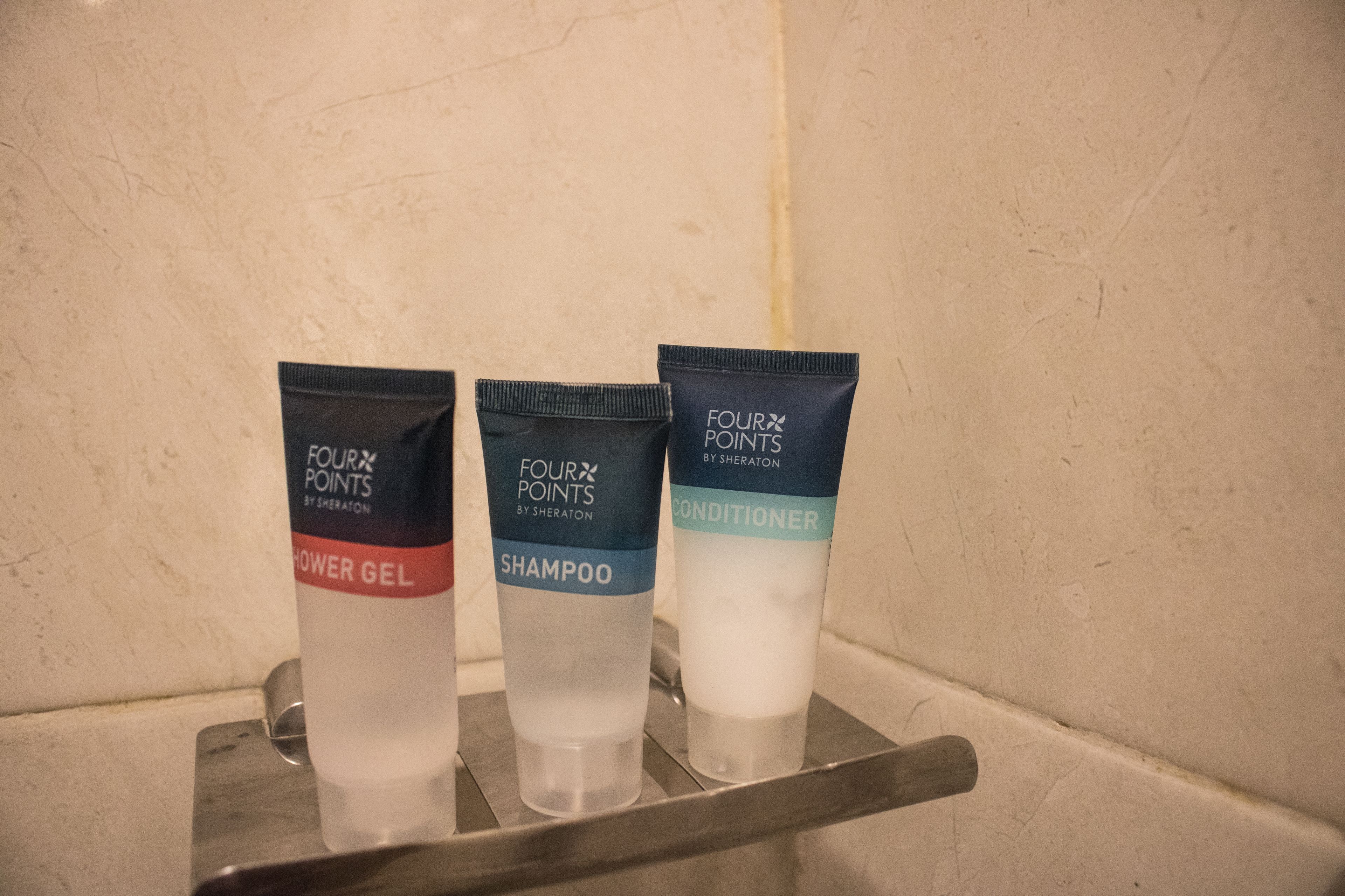 shower, free toiletries, hair dryer, bathrobes