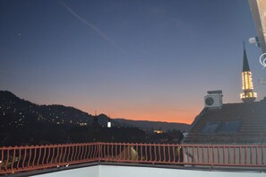 Utsikt fra overnattingsstedet