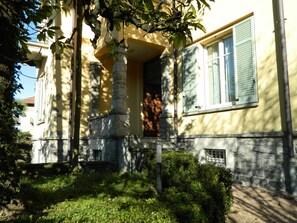 Entrada de la propiedad