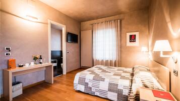 Minibar, in-room safe, desk, blackout curtains