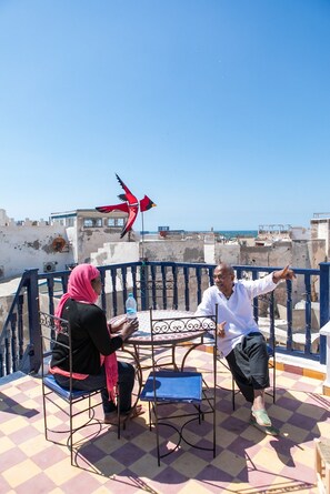 Terrace/patio - Dar Rahaothello (Essaouira)