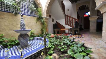 Interior entrance