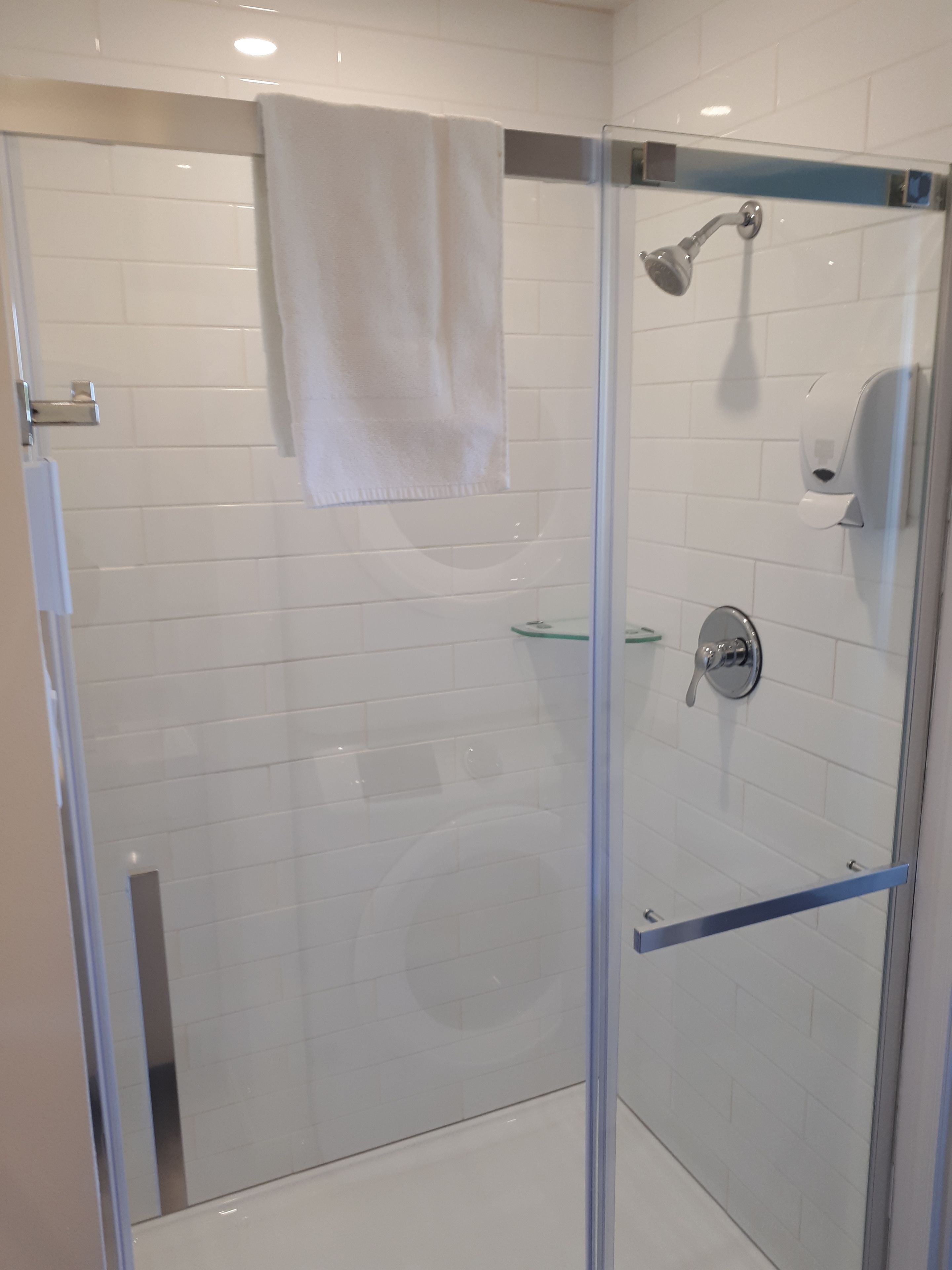 Apartment, 1 Bedroom (Le Hochequeue) | Bathroom shower