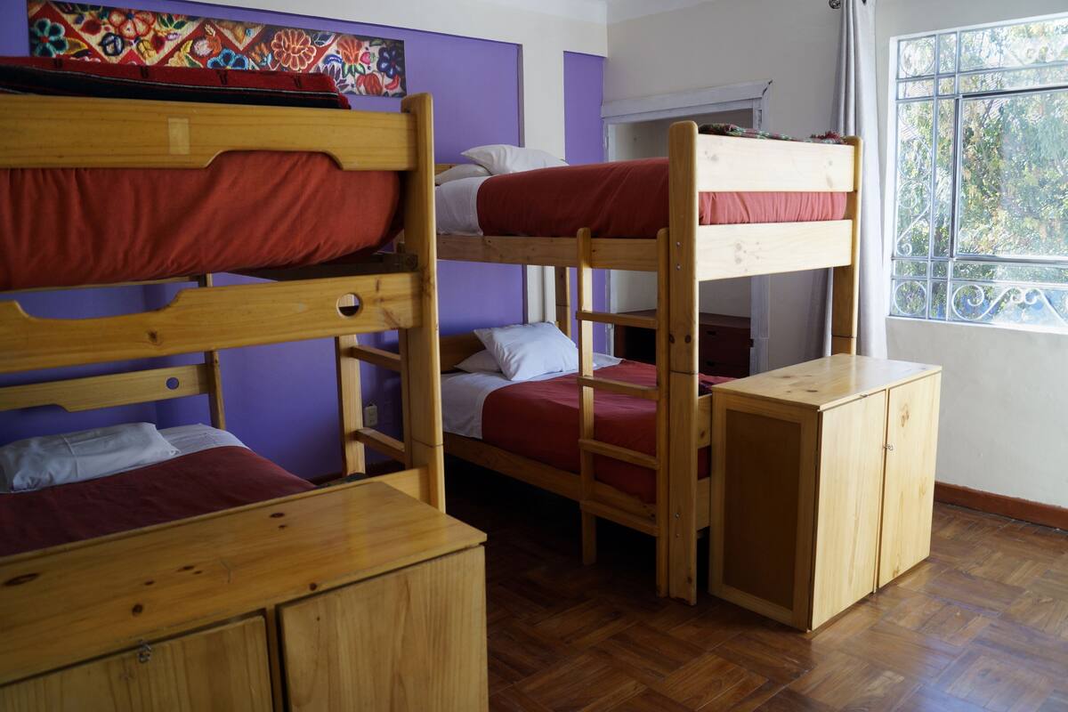 Slaapzaal, gemengde slaapzaal (5 Pax)