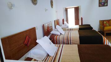 Pillow-top beds, in-room safe, desk, rollaway beds