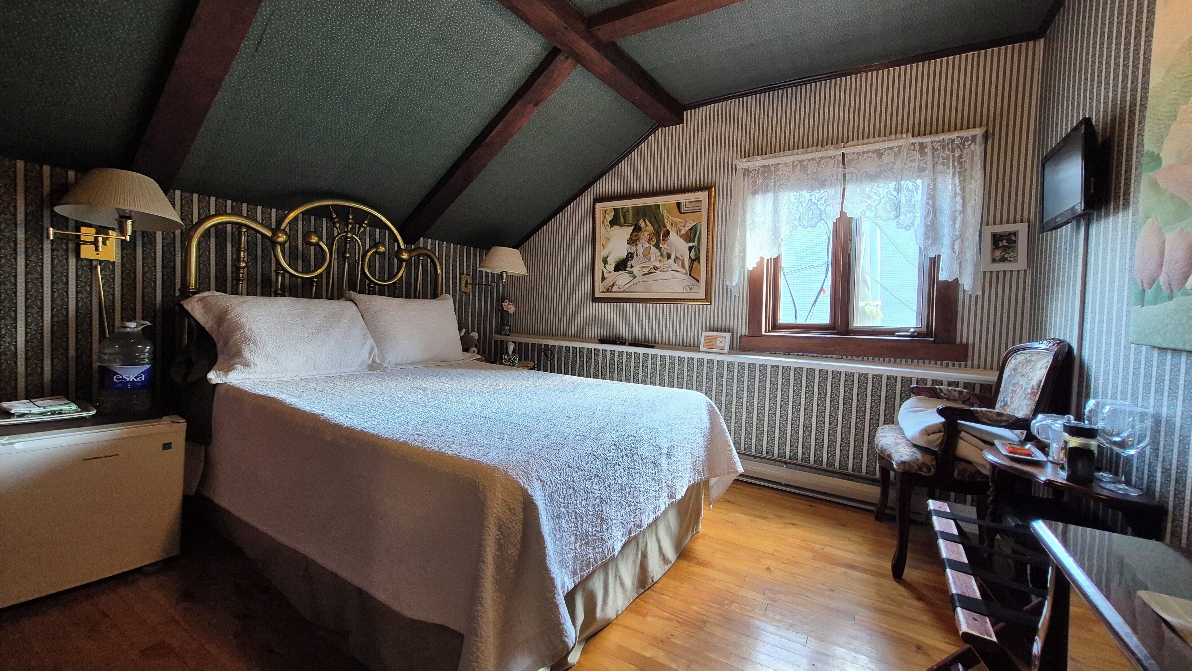 Kamar Double Romantis, 1 Tempat Tidur Double, kamar mandi umum, pemandangan taman (La Muse) | Seprai premium, tempat tidur Select Comfort, dan didekorasi berbeda-beda