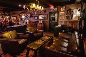 2 bars, brewpub