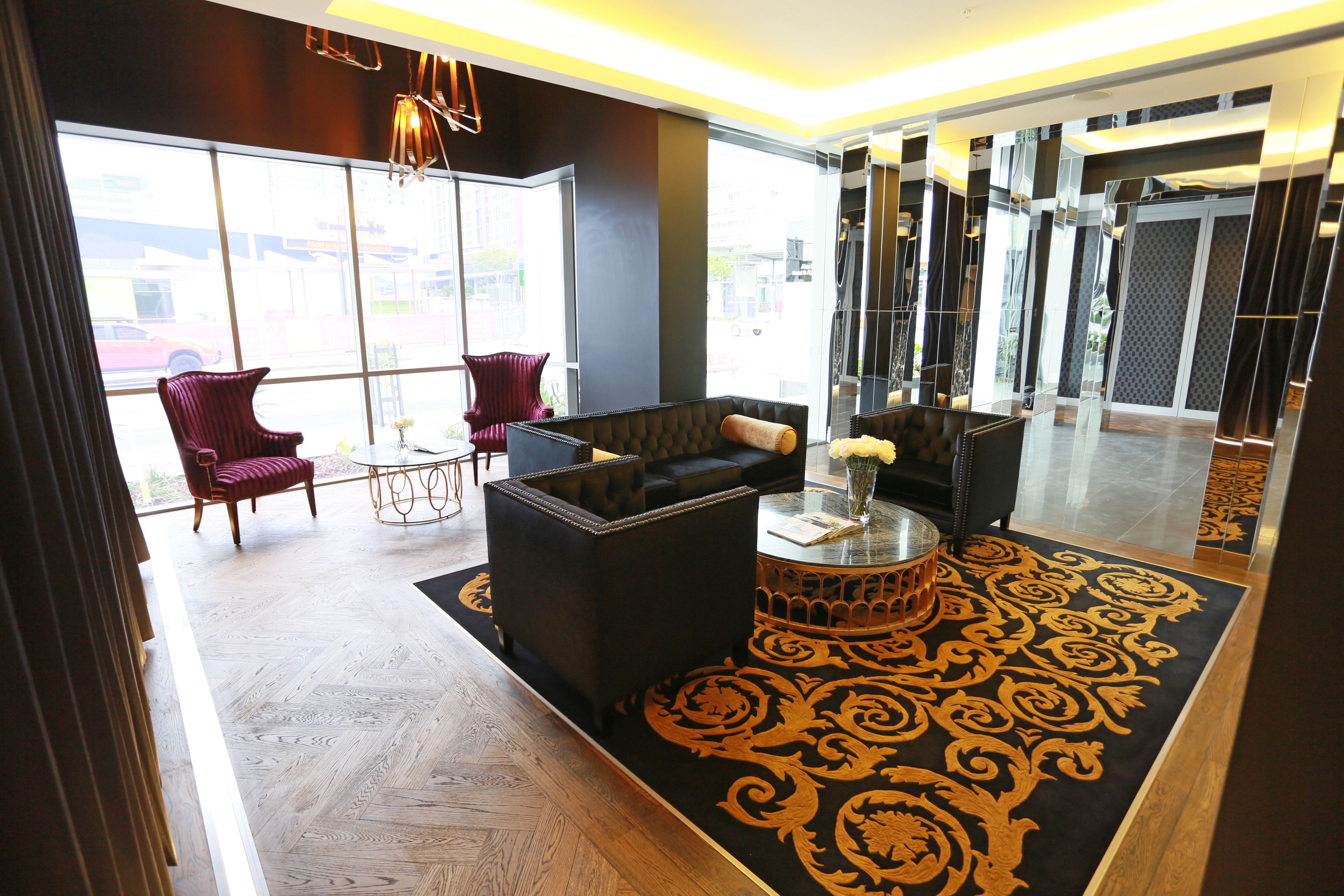 Khu tiếp khách ở sảnh