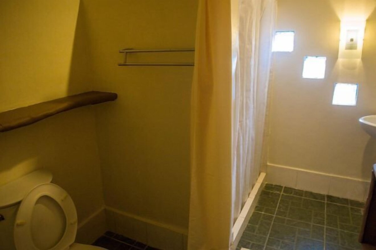 Baño | Regadera, amenidades de baño gratuitas, secadora de cabello, toallas 