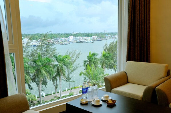 Chambre Exécutive, vue fleuve | Vue de la chambre