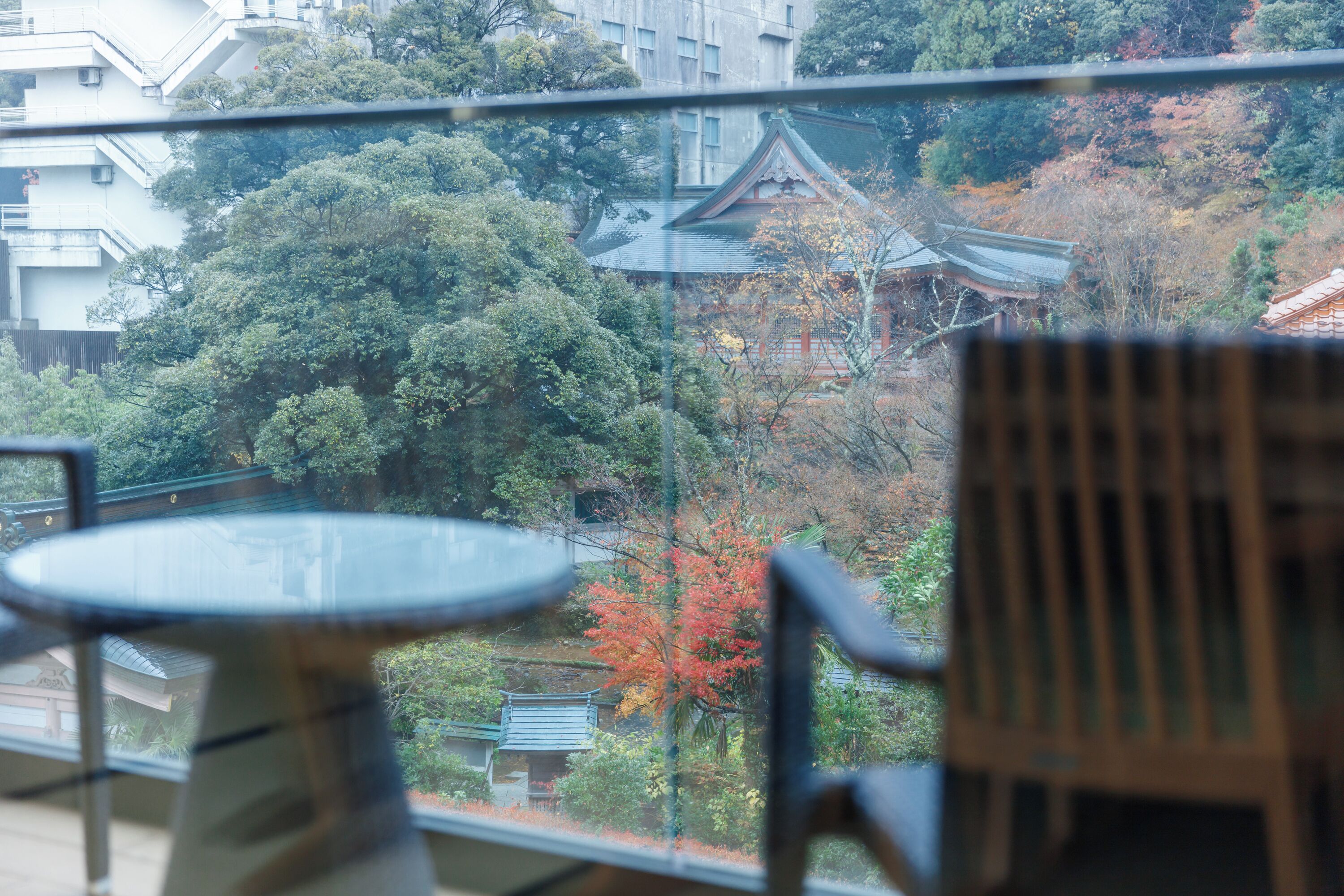 部屋からの景観