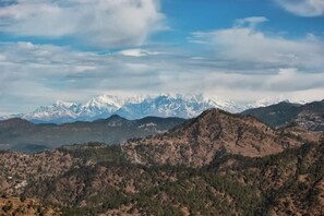 Uitzicht vanuit accommodatie