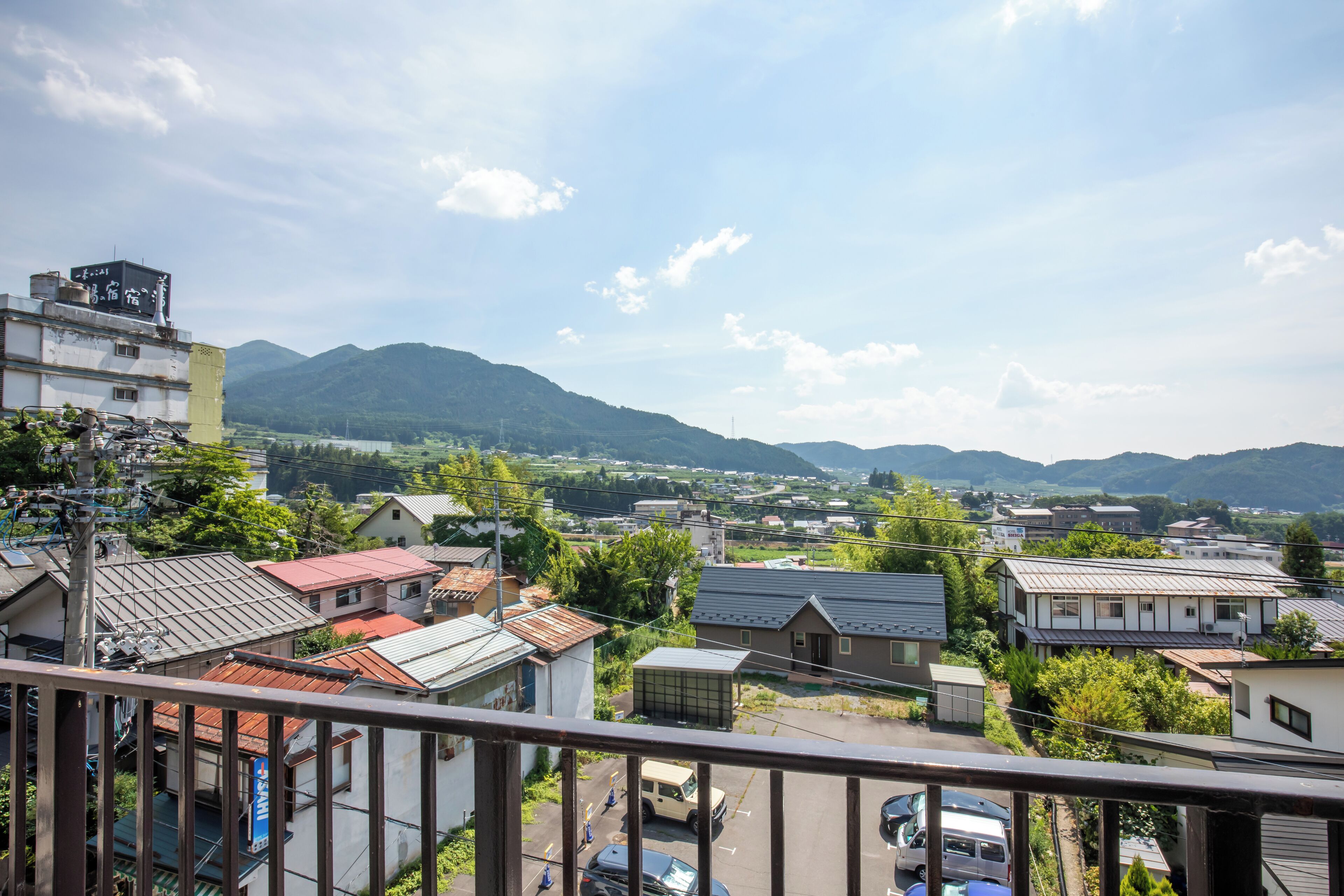 部屋からの景観