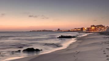 Una playa cerca, arena blanca, traslado desde/hacia la playa
