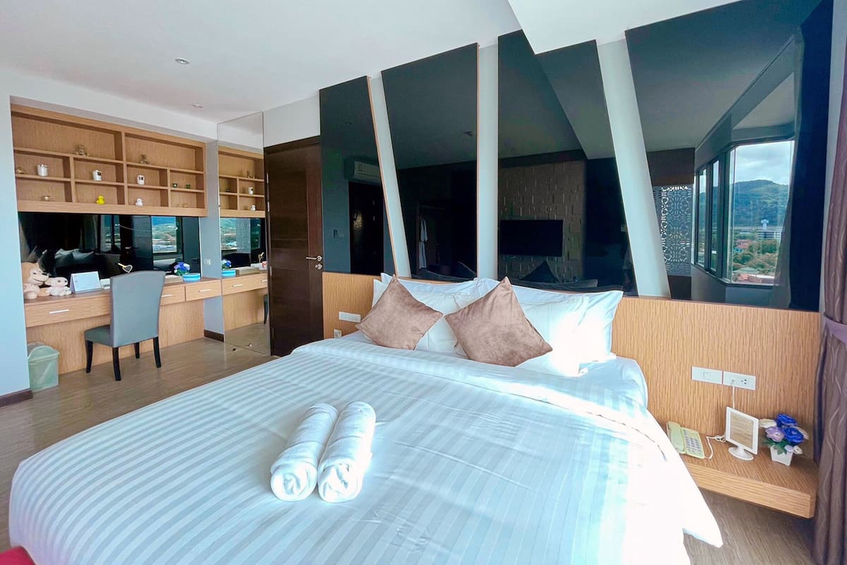 Panorama Studio Room | Két bảo mật tại phòng, bàn, truy cập Internet không dây miễn phí