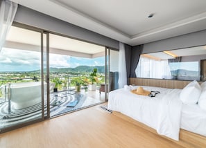 Panorama Suite Studio | Safe på rommet, skrivebord, wi-fi (inkludert) og sengetøy