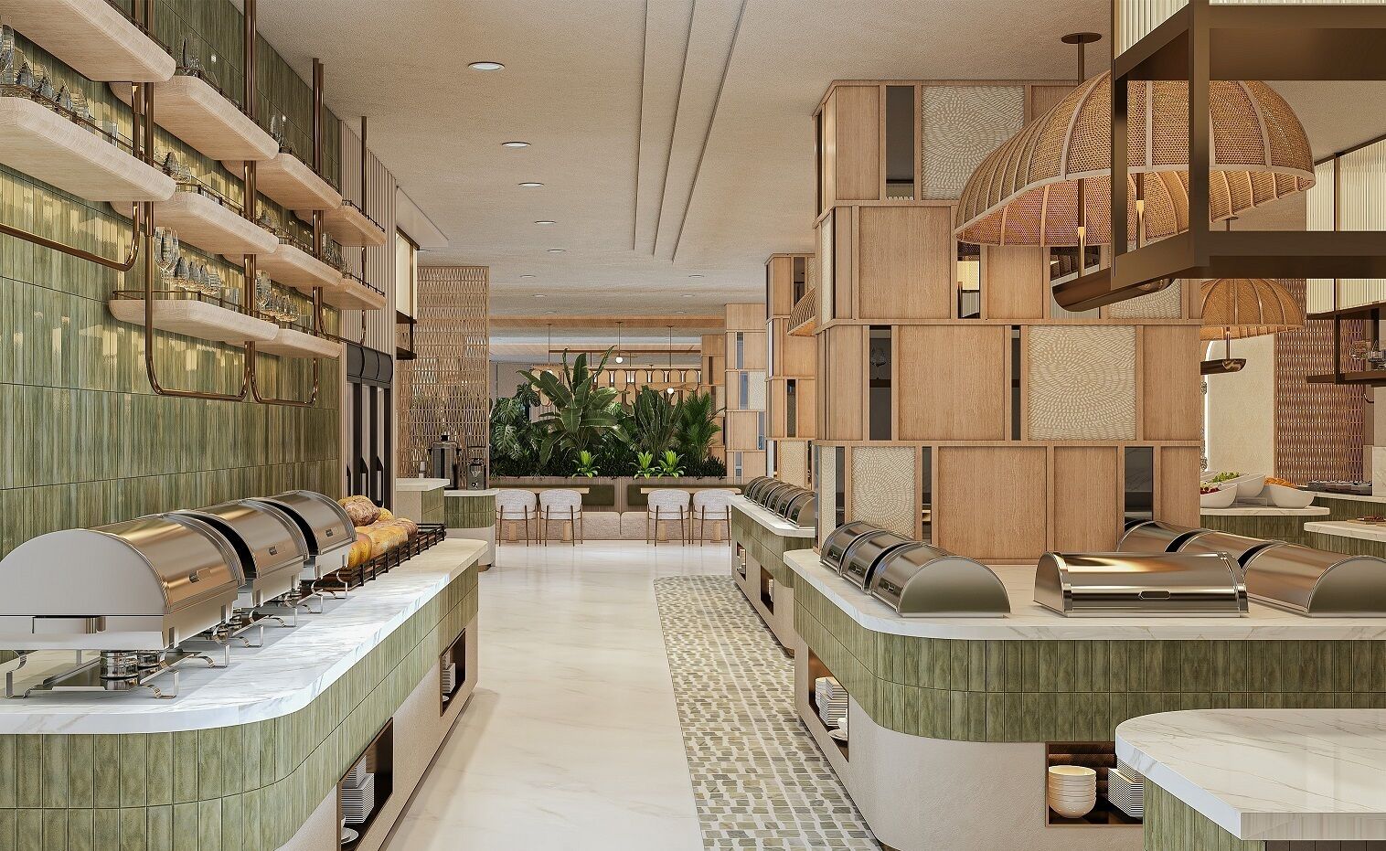 3 restaurants, breakfast, lunch, dinner served; international cuisine 