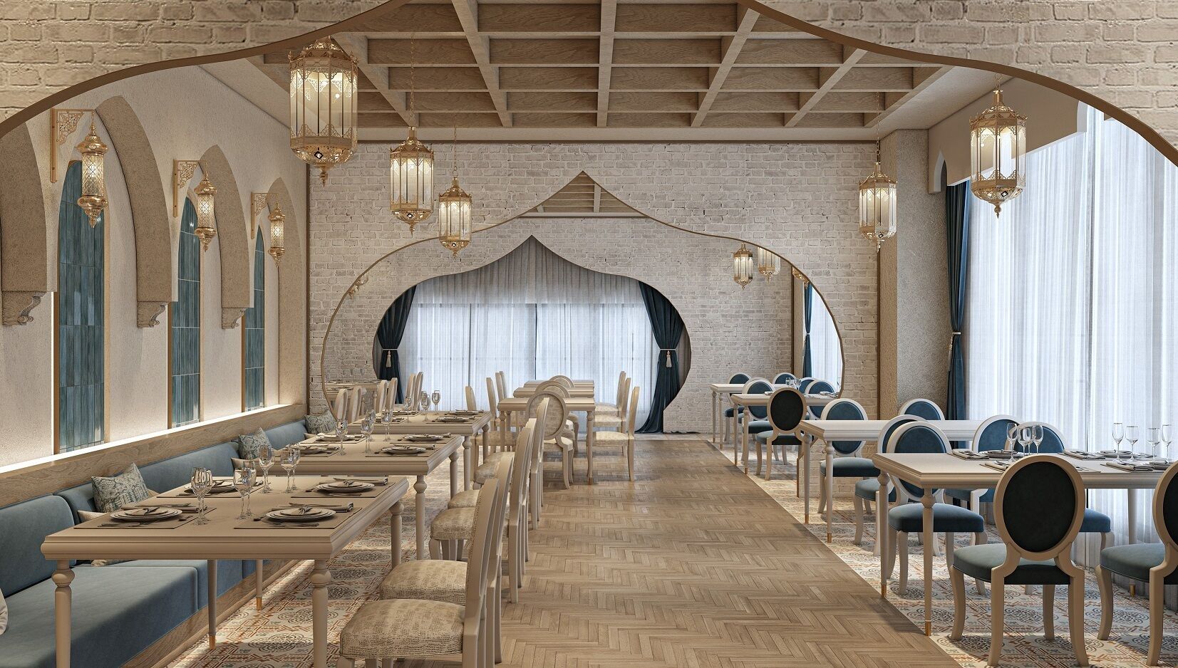 3 ristoranti, aperti a colazione e a pranzo, cucina internazionale