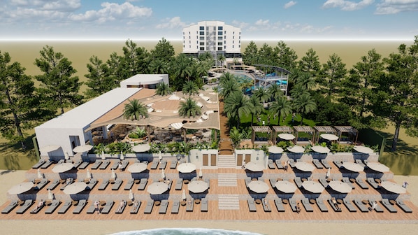 Façade de l’hébergement