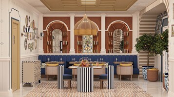 3 restaurantes; se sirven desayunos, almuerzos y cenas