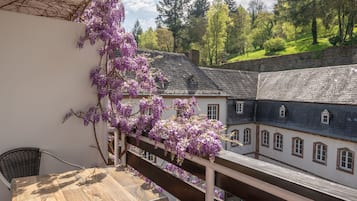 Habitación doble Confort, balcón, en el área del jardín | Balcón