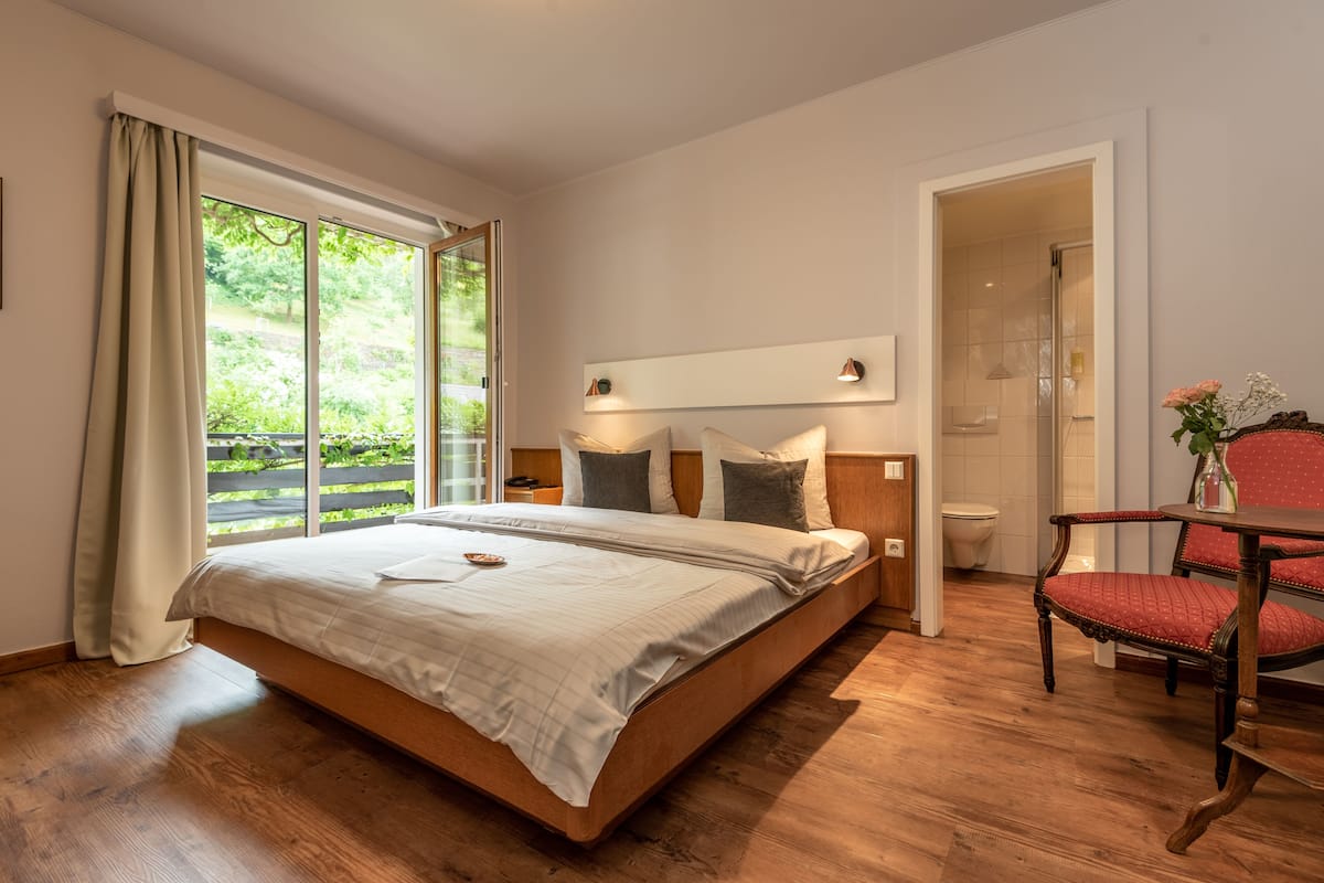 Comfort Double Room, Balcony, Garden Area | 1 bedroom, in-room safe, free WiFi