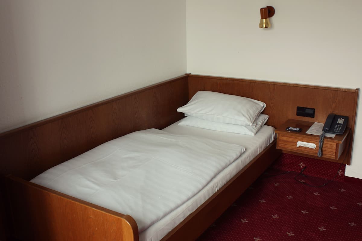 Eenpersoonskamer, 1 eenpersoonsbed | Een bureau, gratis wifi, beddengoed
