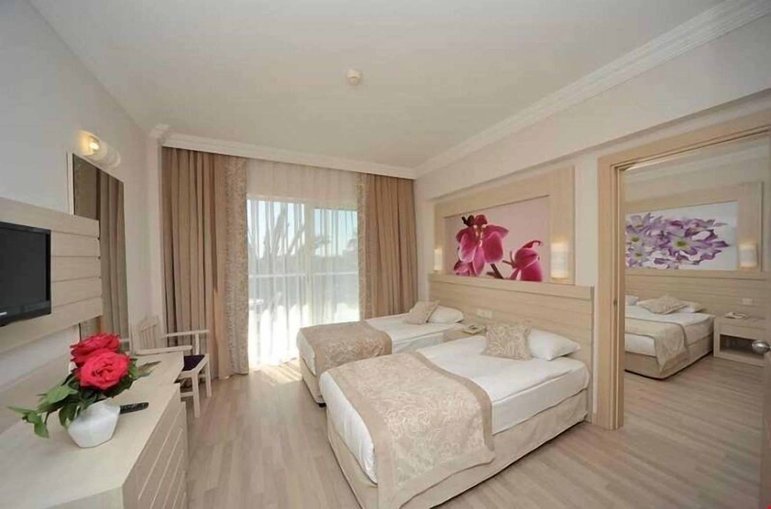 Minibar, desk, blackout drapes, soundproofing