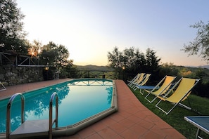 Seasonal outdoor pool