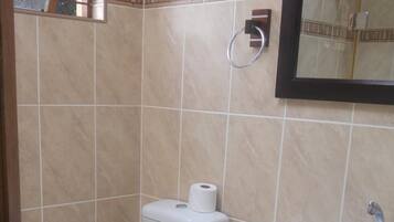 Room | Bathroom | Shower, hair dryer, towels