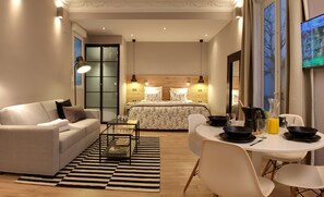 Studio | Rideaux occultants, chambres insonorisées, Wi-Fi gratuit, draps fournis