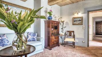 Junior Suite, Terrace | Living area | Flat-screen TV, toys