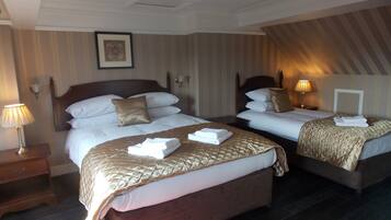 Desk, iron/ironing board, free WiFi, bed sheets