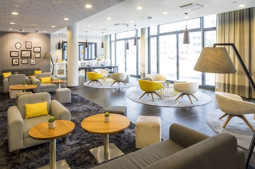 Sala de estar en el lobby