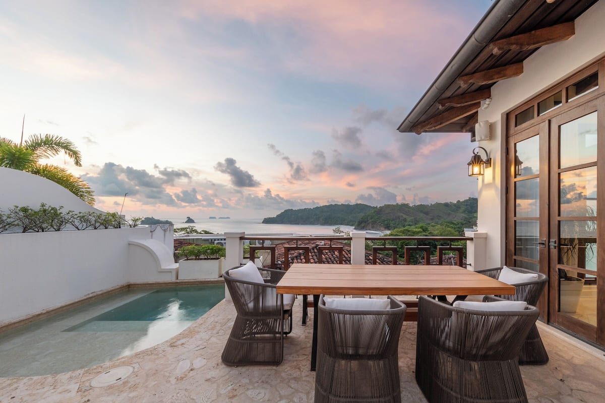 Deluxe Villa, Multiple Beds, Private Pool, Ocean View (8 Calle Virginia | 4 BR | 4 BA)) | Terrace/patio