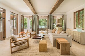 豪華別墅, 多張床 (Casa Sirena - Beach Club Access) | 客廳