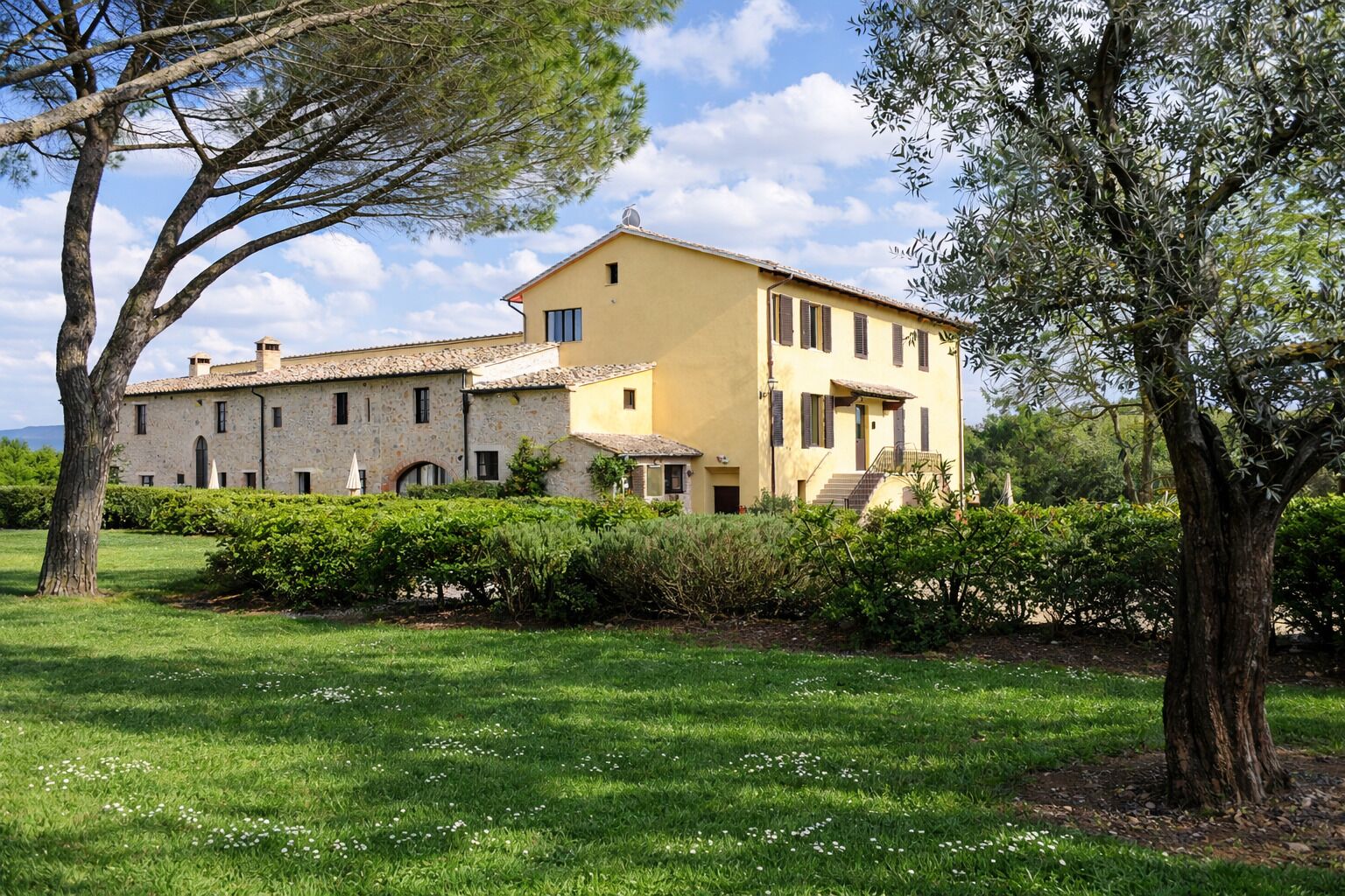 Fassade der Unterkunft