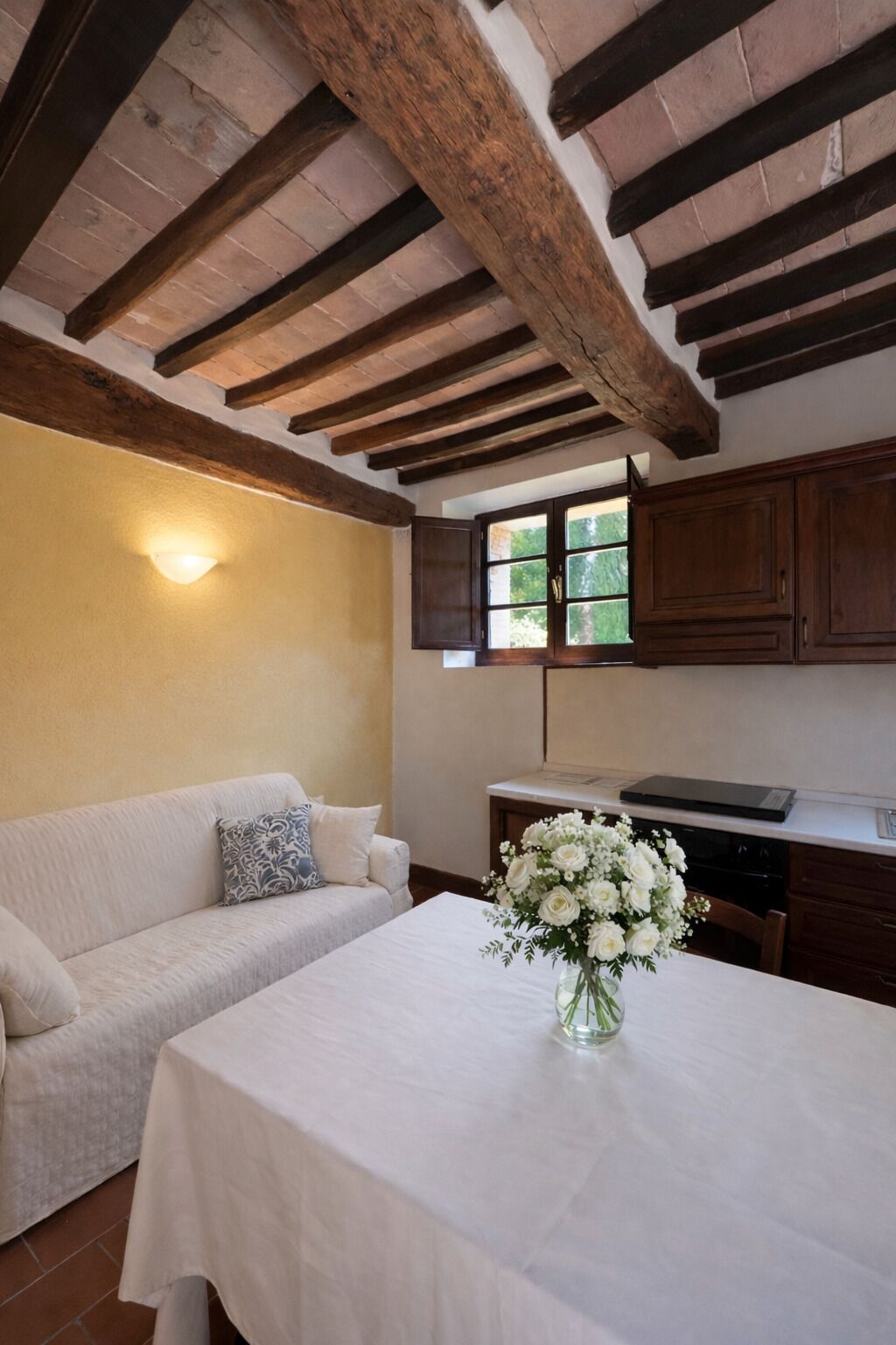 Apartment, 1 Bedroom MANGIATOIA | Private kitchen | Full-size fridge, oven, highchair, cookware/dishes/utensils