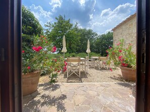 Terrace/patio - Agriturismo Nerbona (Colle di Val d'Elsa)