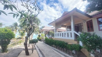 Fachada de la propiedad