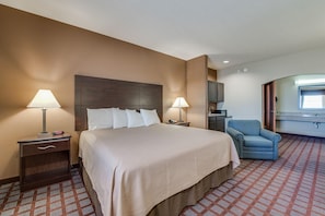 Standard Room, 1 King Bed | Desk, iron/ironing board, free WiFi, bed sheets - Executive Inn and Suites Cushing (Cushing)
