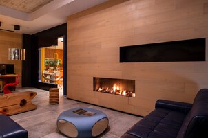 Sala de estar en el lobby