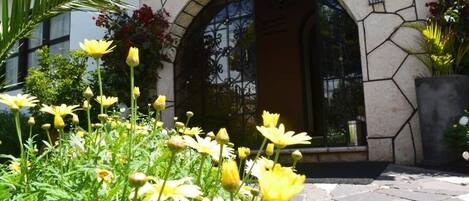 Entrada de la propiedad