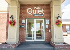 Façade de l’hébergement