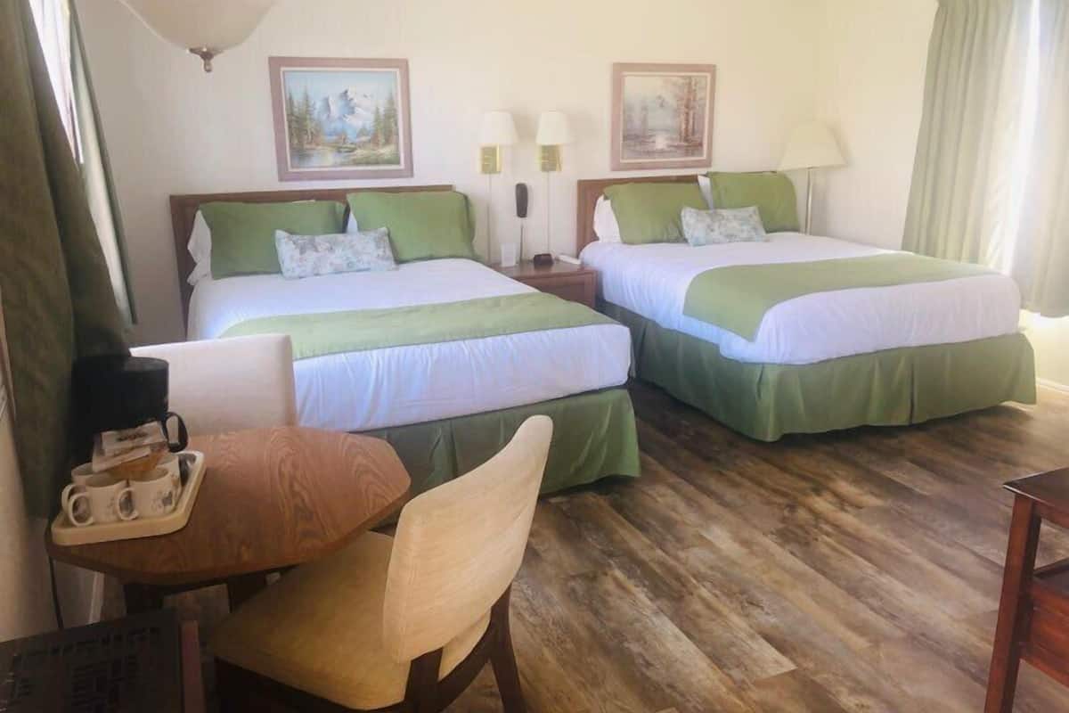 standard room, 2 queen beds | individually decorated, individually furnished, iron/ironing board