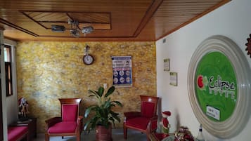 20-inch flat-screen TV with cable channels, TV