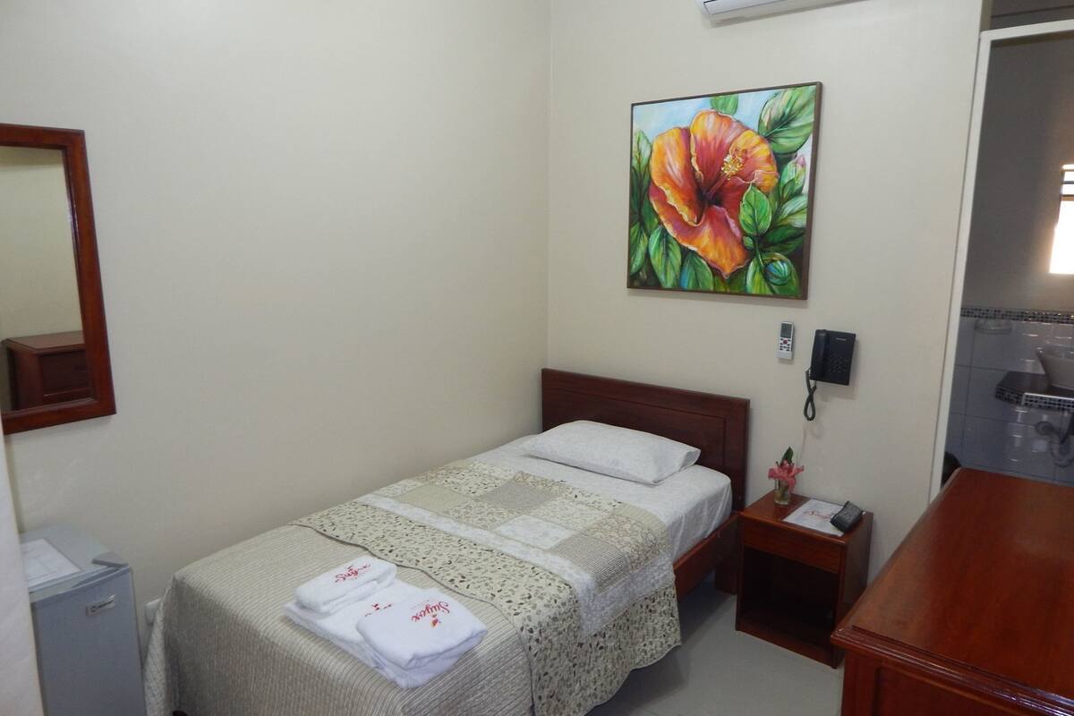 Single Room | Minibar, iron/ironing board (on request), free WiFi