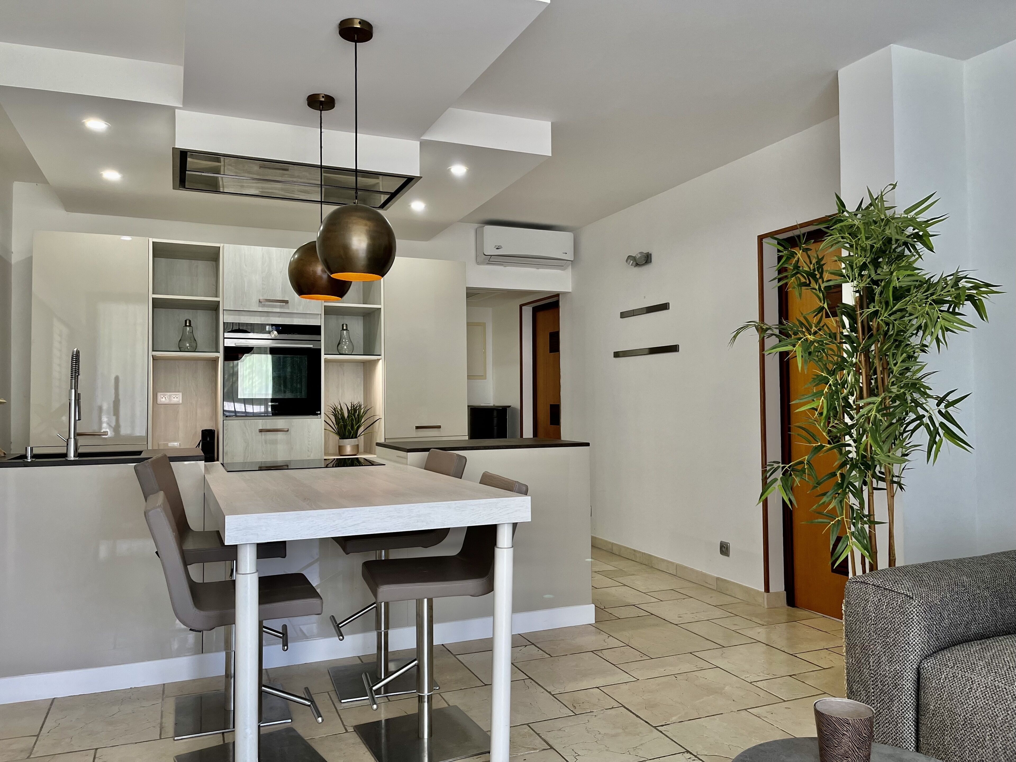 apartment | living area | flat-screen tv