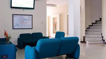 Sala de estar en el lobby