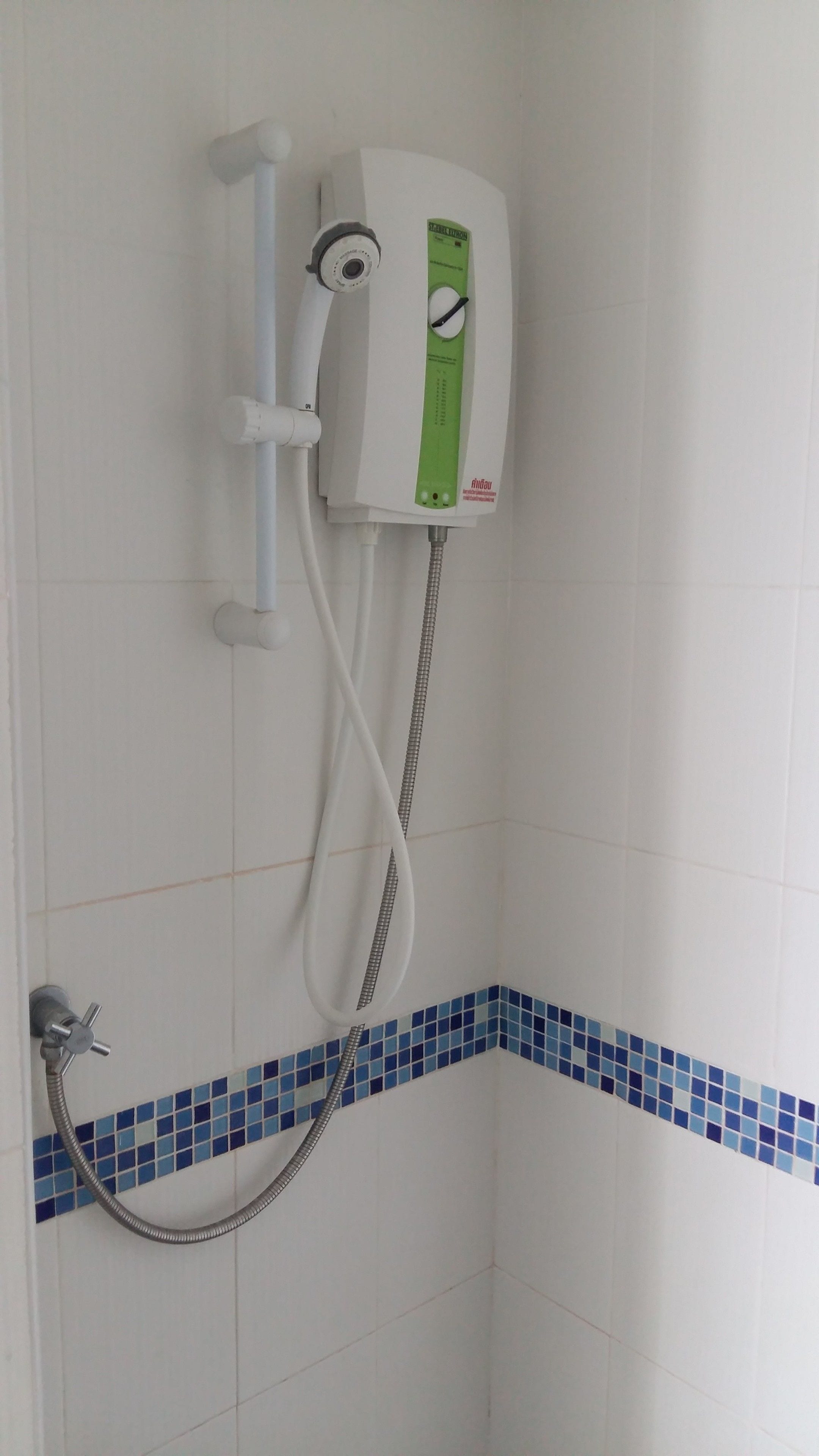 Dusj på badet